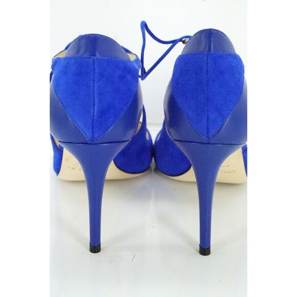 Jimmy Choo Vanessa Cutout Pointy Toe Sandals Size 40.5 10.5 NIB $750 - Picture 6 of 9